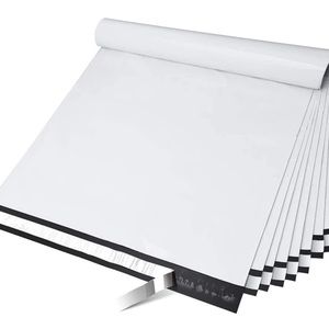 XXL 24×24 White Poly Mailers Shipping Bags - Set of 15